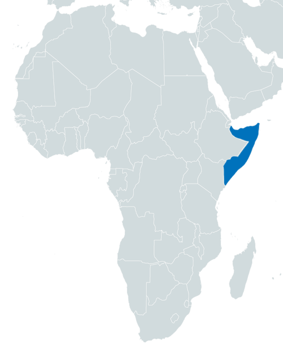 map of Somalia
